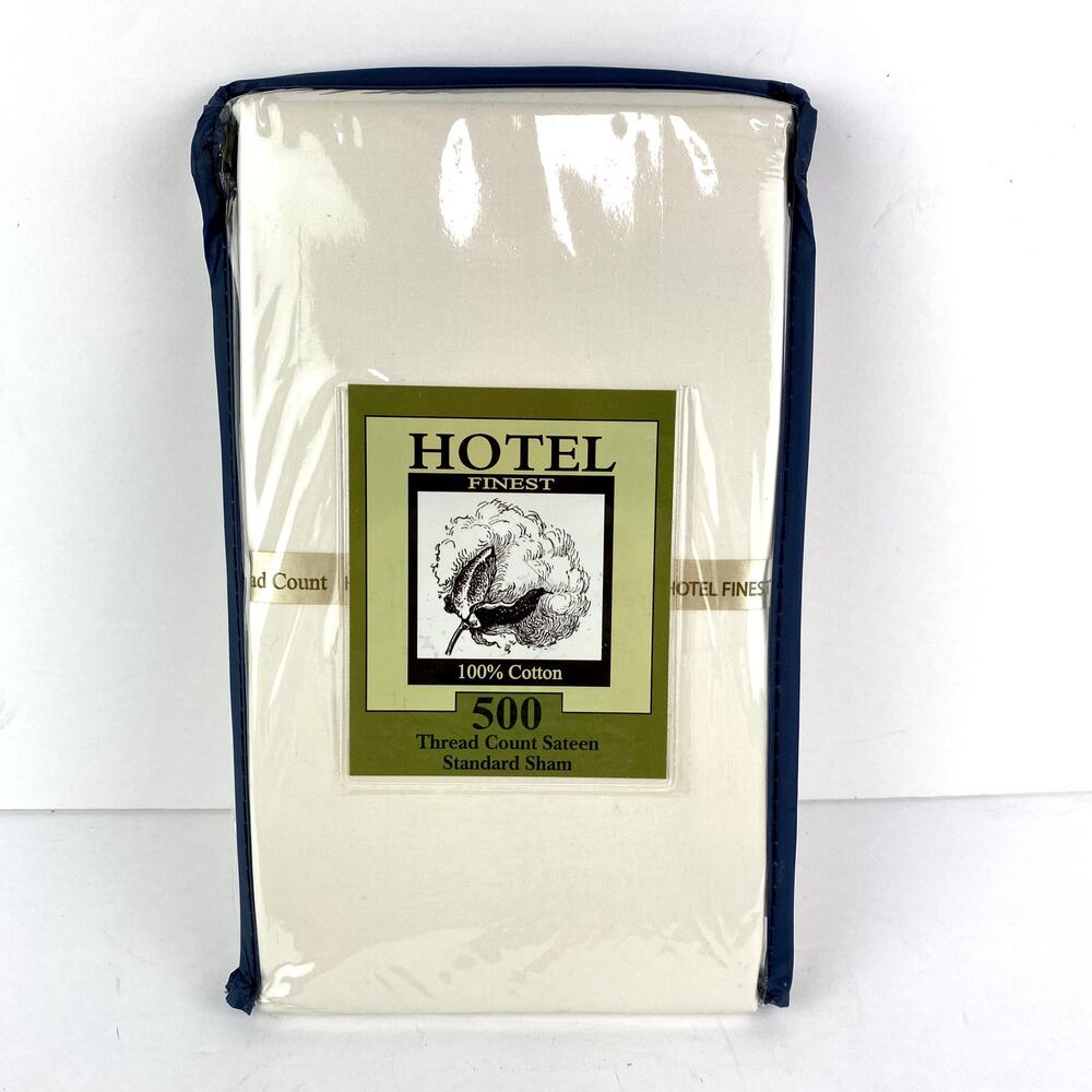 Hotel Finest 500 Thread Count Sateen Standard Pillow Sham